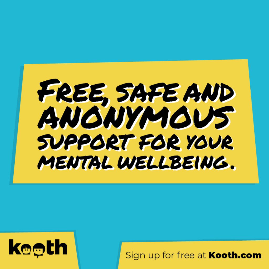 Free, safe and anonymous support for your mental wellbeing