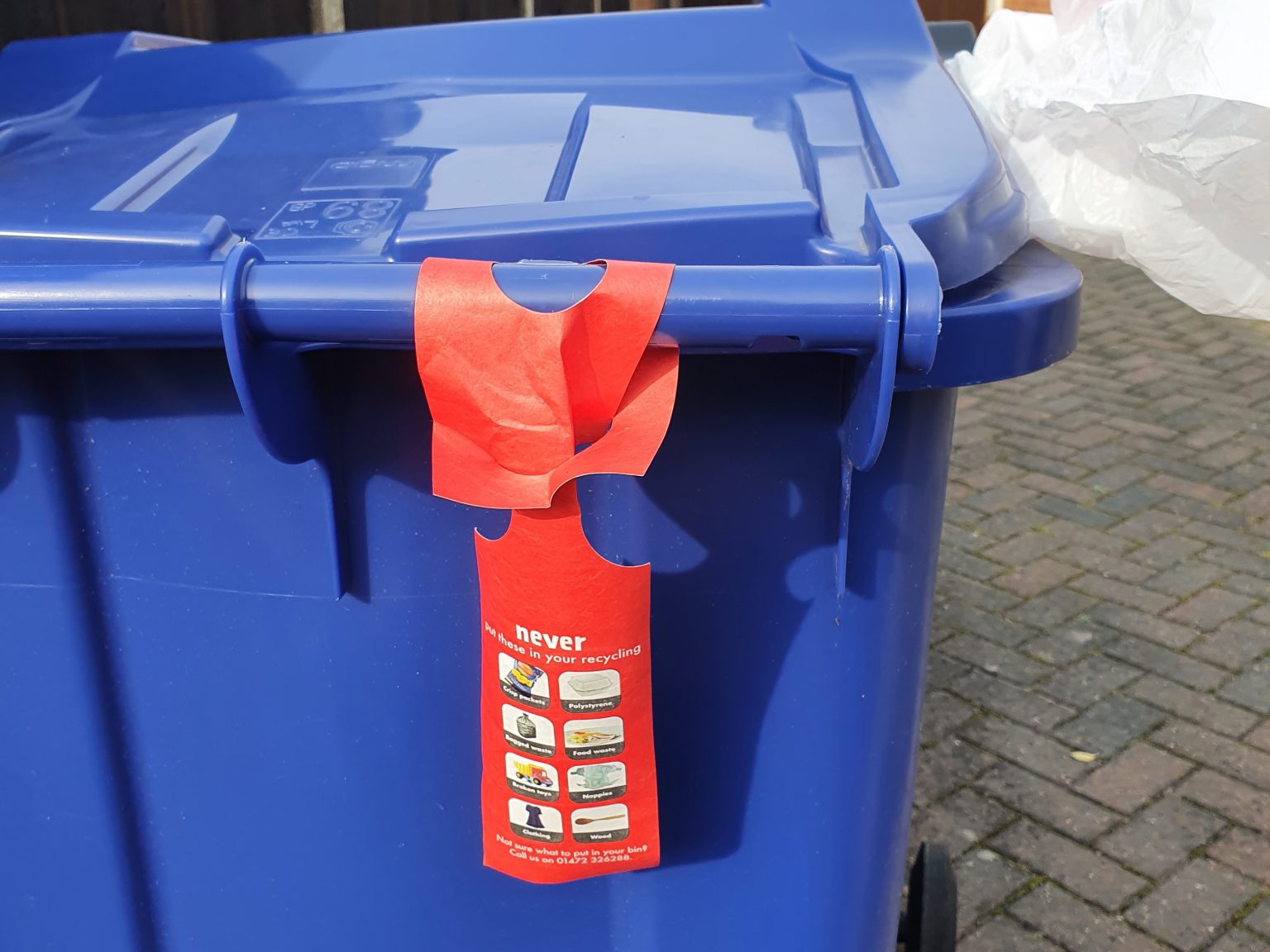 Right thing, right bin council introduces new bin tags to remind