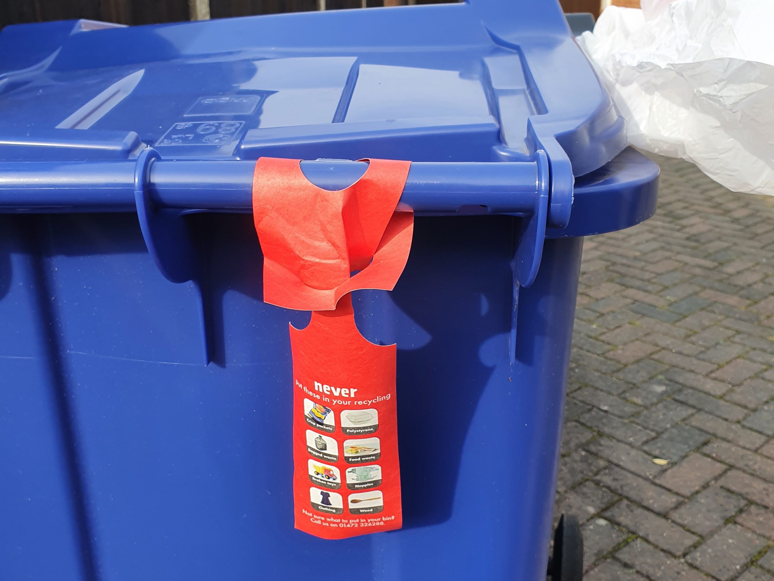 Right thing, right bin council introduces new bin tags to remind