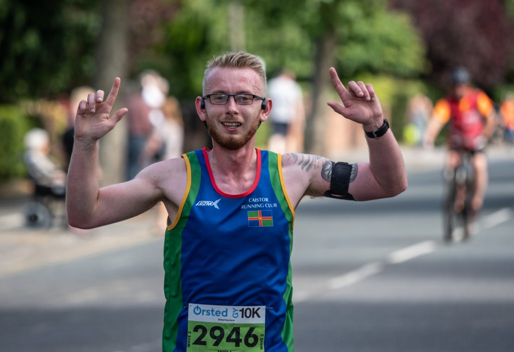 A runner at 2019's race