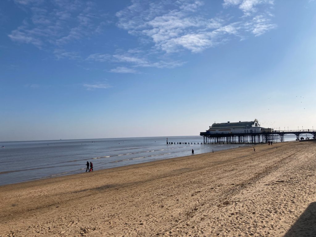 Cleethorpes beach