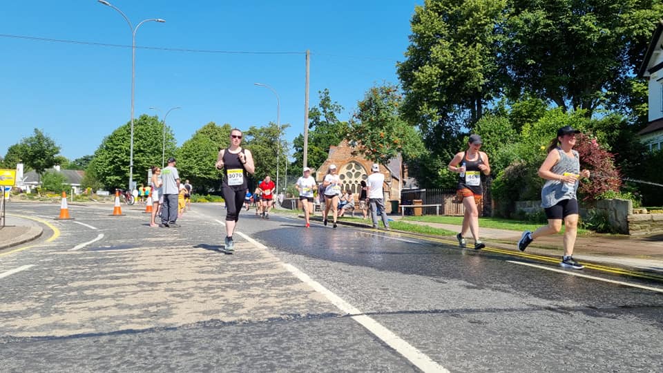 Runners at the Grimsby 10k