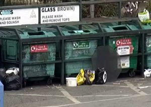 Rubbish dumped at Garibaldi Street car park 18-05-19