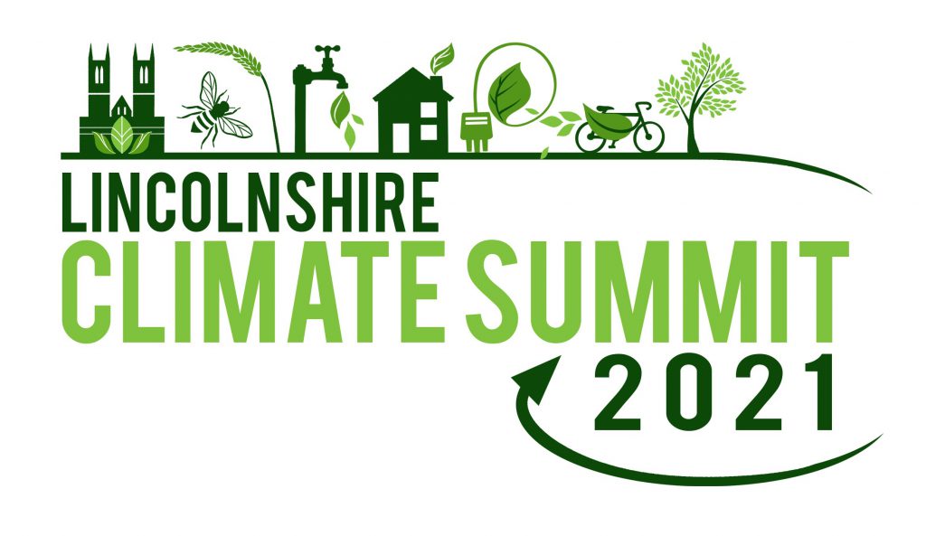 Lincolnshire Climate Summit 2021 logo.