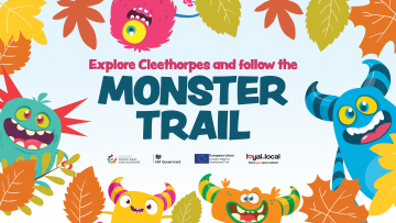 Monster trail event poster