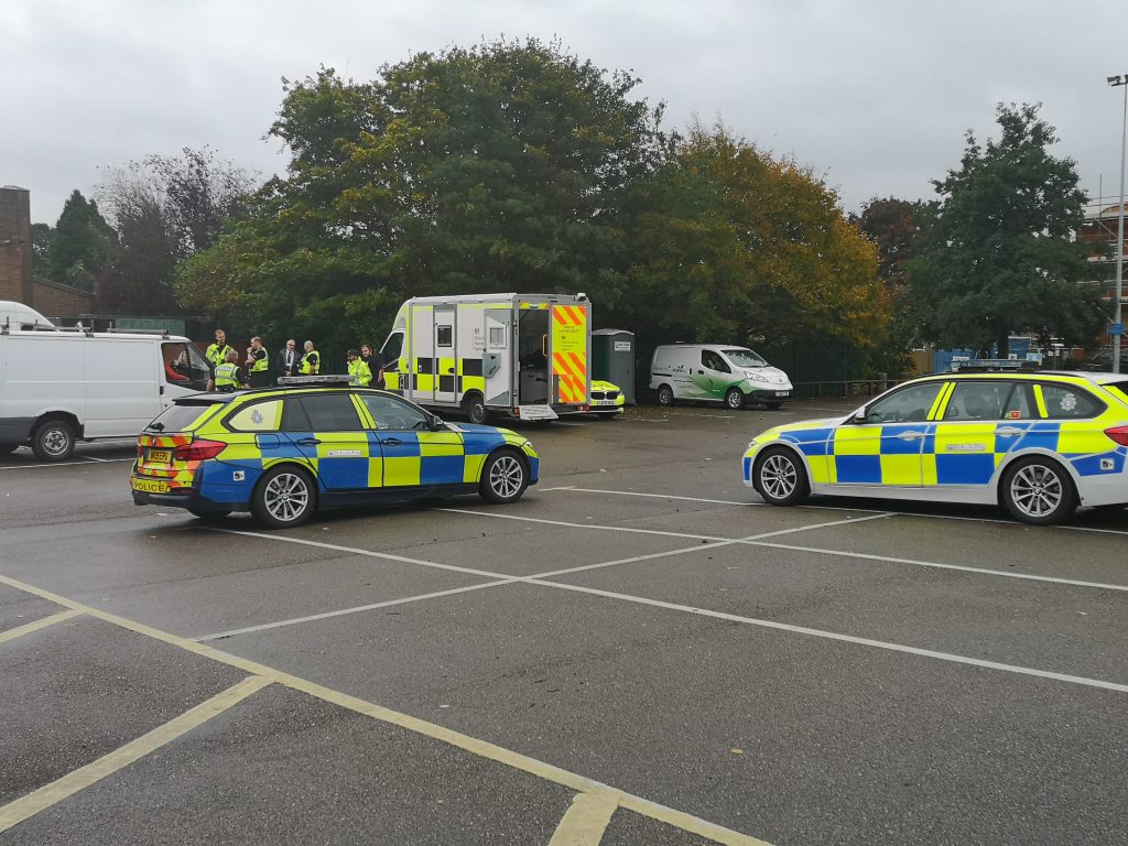 Multi agency fly-tipping operation in Grimsby