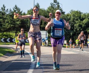 Runners at Grimsby 10k 2021