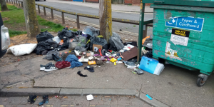 Fly-tipping at Fishermans Wharf