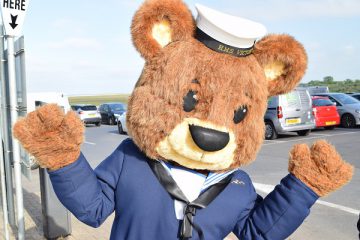 Blighty Bear, the Armed Forces North East Lincolnshire mascot