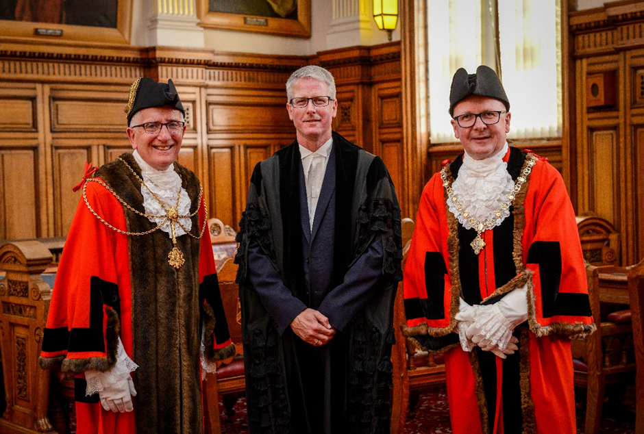 Mayor Beasant and Deputy Mayor Lindley.