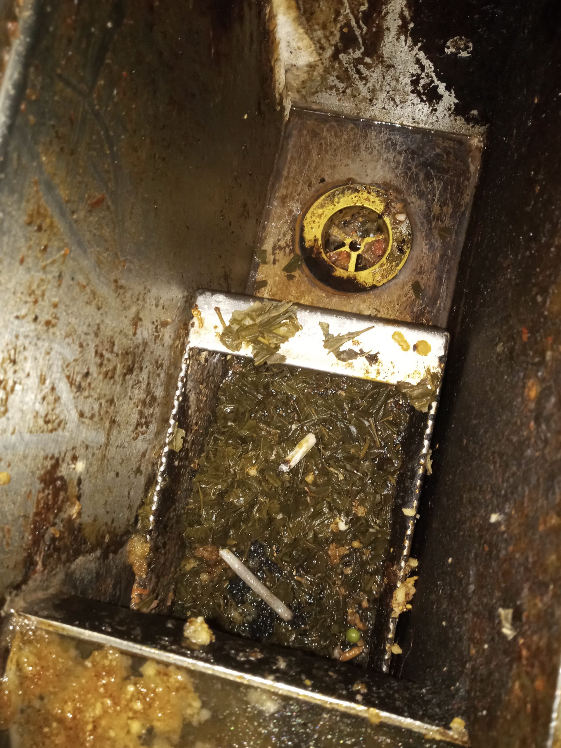 The filth and grime inside China House