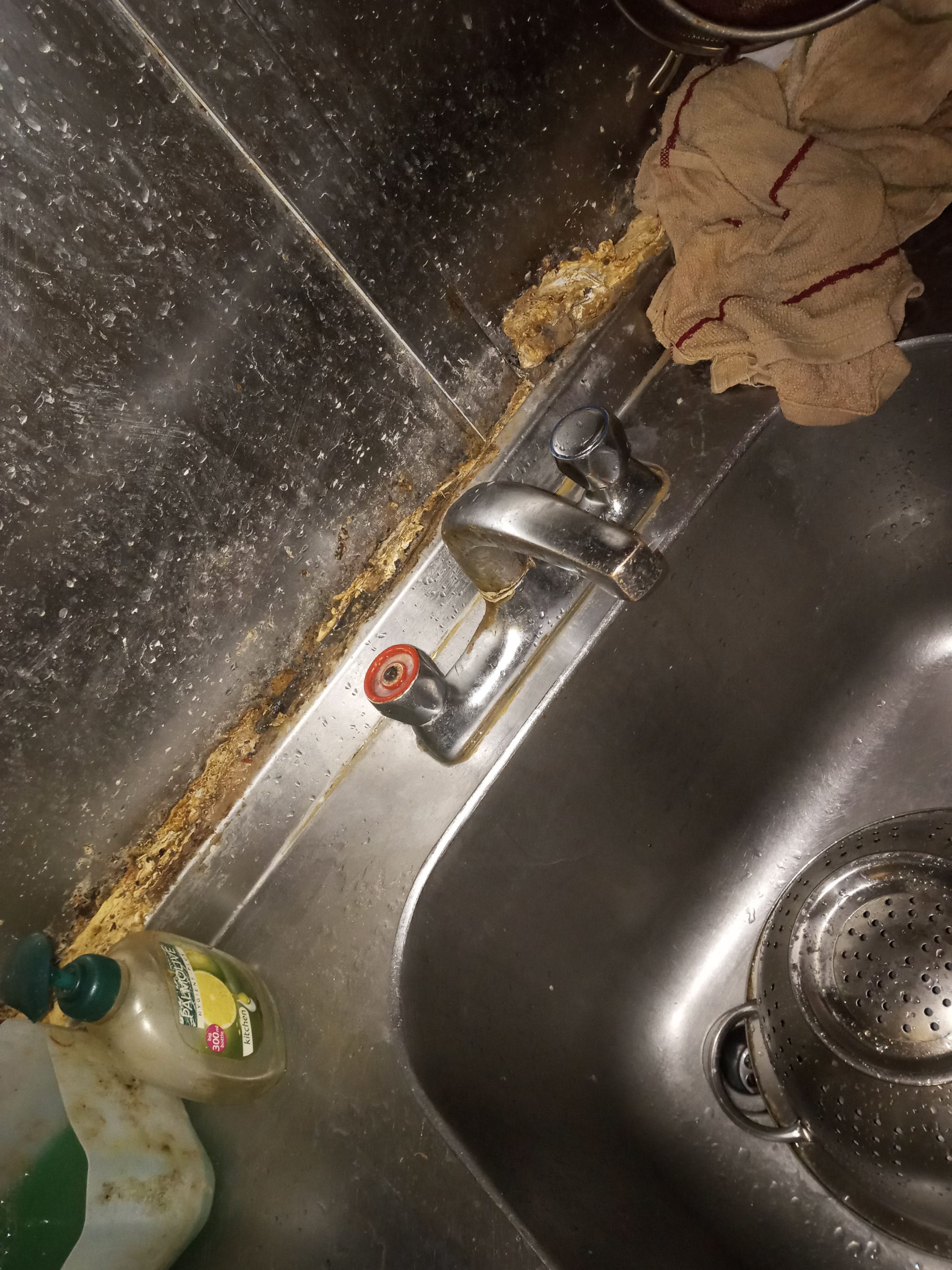 The filth and grime inside China House