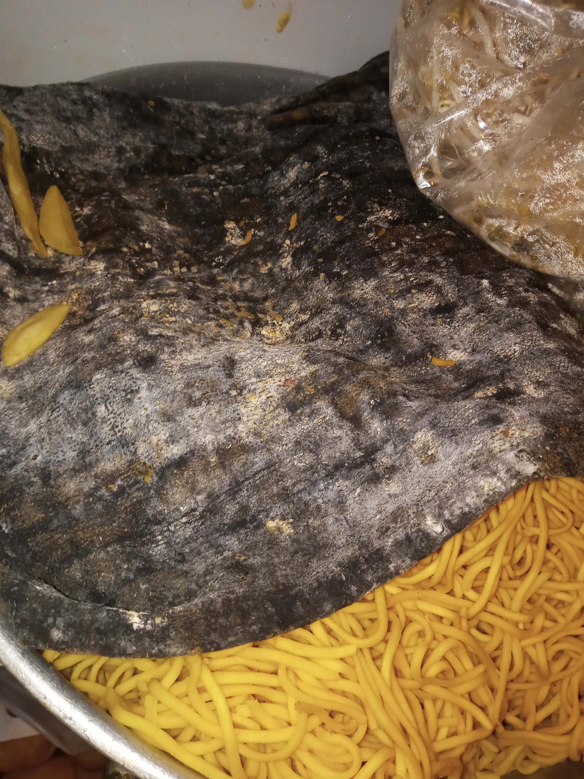 The filth and grime inside China House