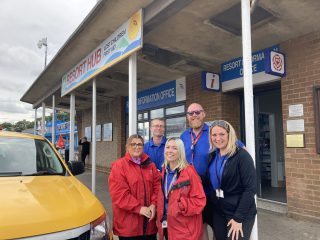 Members of the resort management team in Cleethorpes