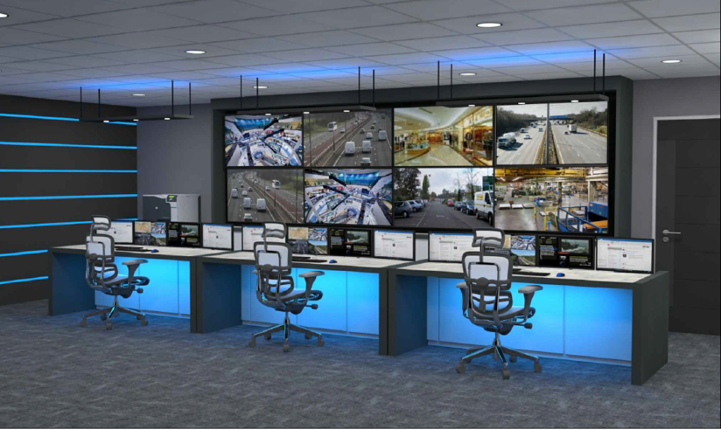 Artists impression of new CCTV Control Room