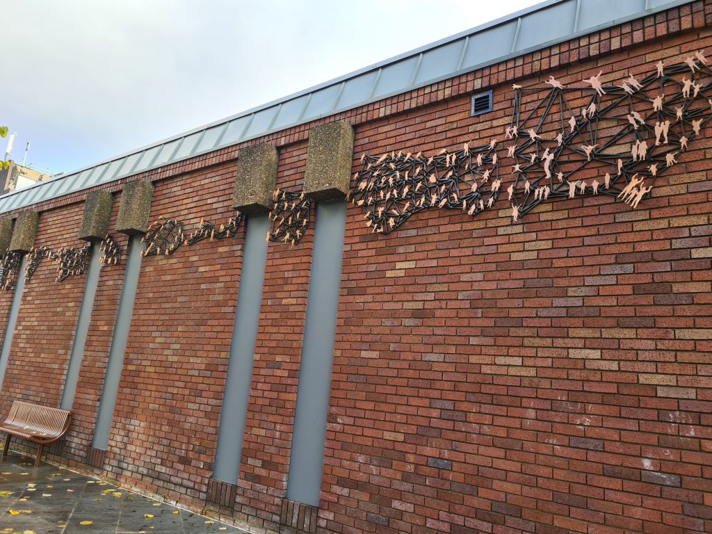 Murmurations installed in Grimsby's St James' Square