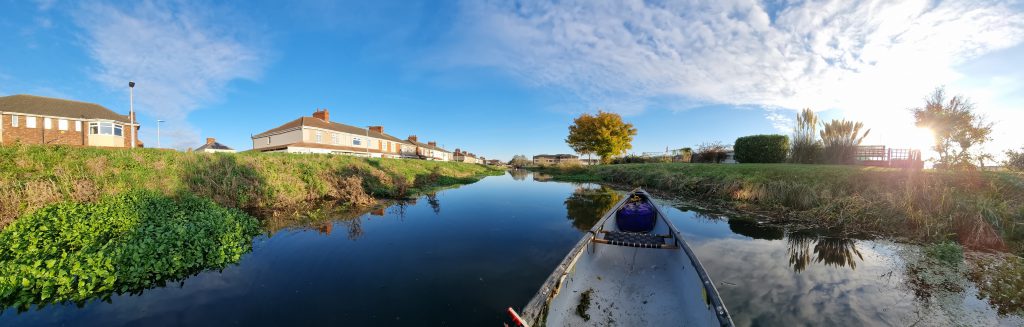 Panoramic view of the freshney