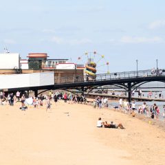 Cleethorpes beach