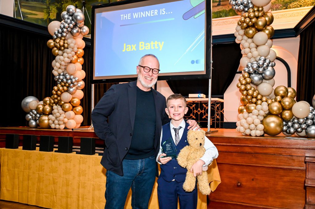 Jax Batty with Jason Stockwood