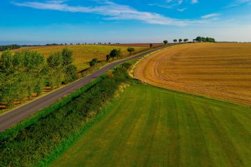 A view across the Lincolnshire Wolds