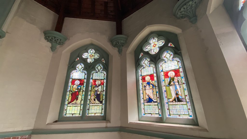 Inside the Cemetery Chapels