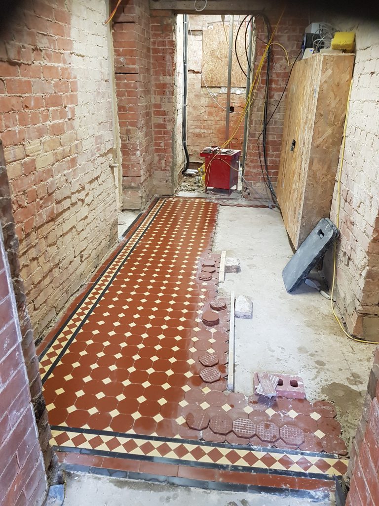 Lodge flooring installation