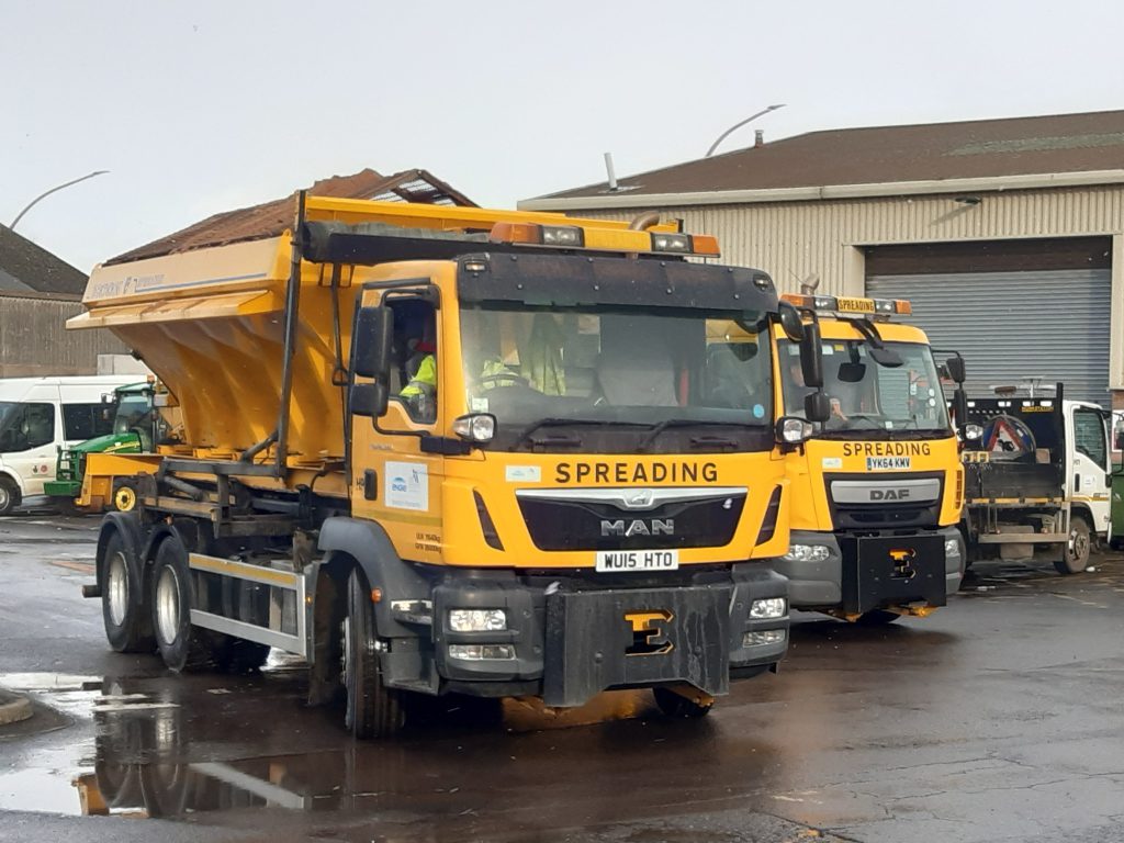 The gritter that Phil used to drive