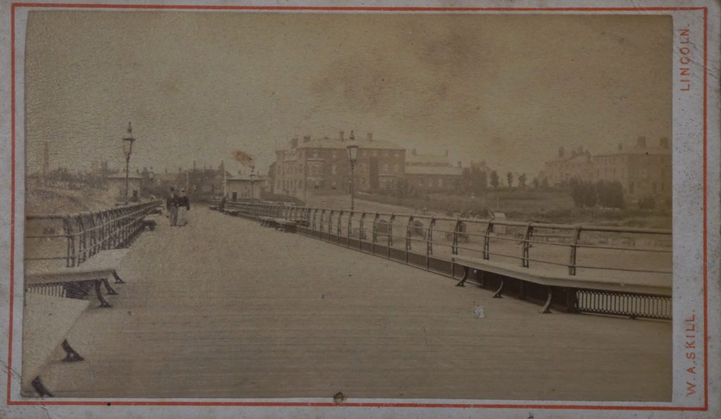 Pier in 1870s