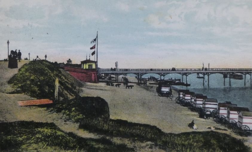 Pier in the daytime c1874