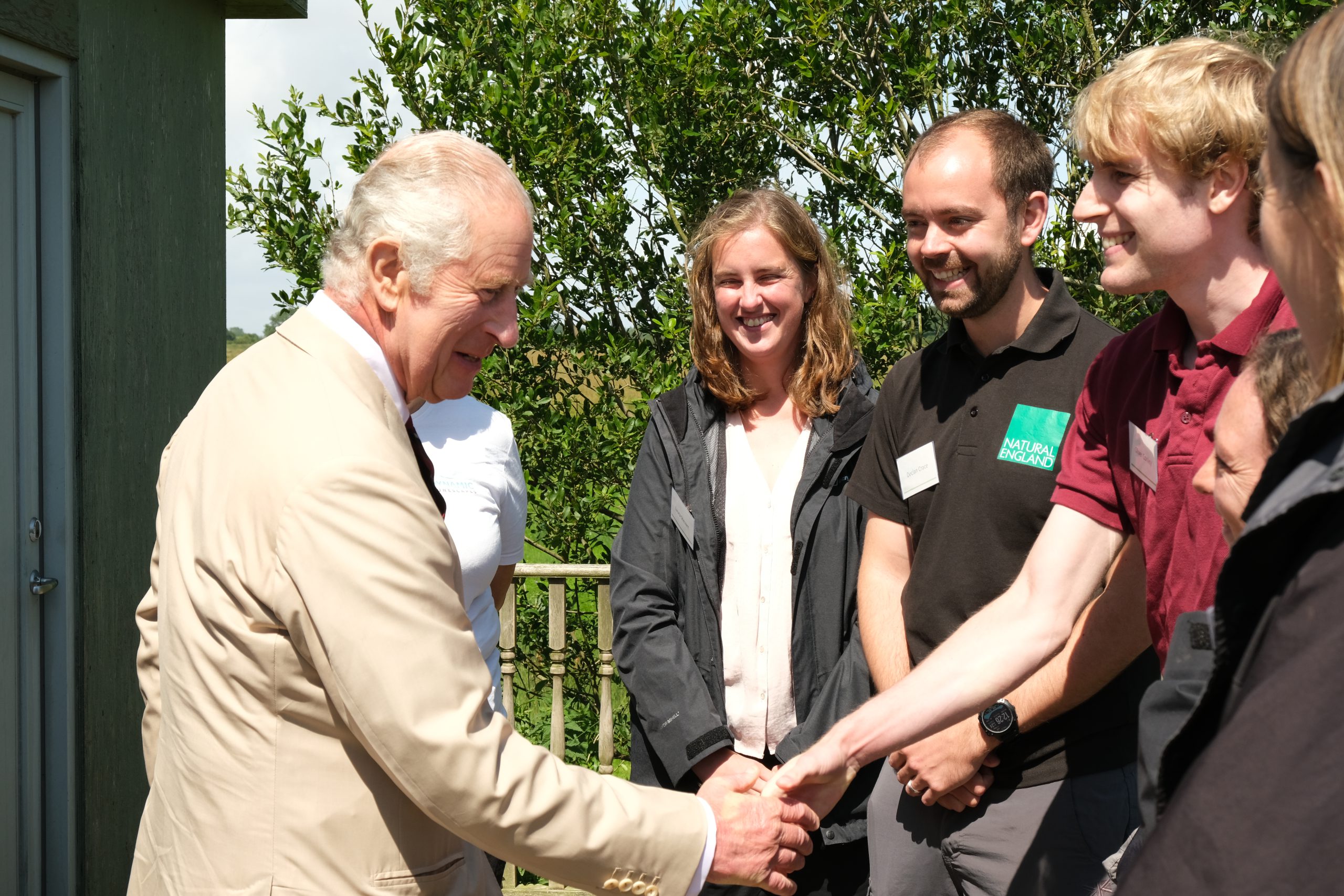 King Charles III visited the Lincolnshire Coast in July 2023