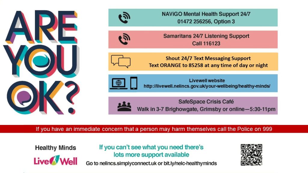 Mental Health service information