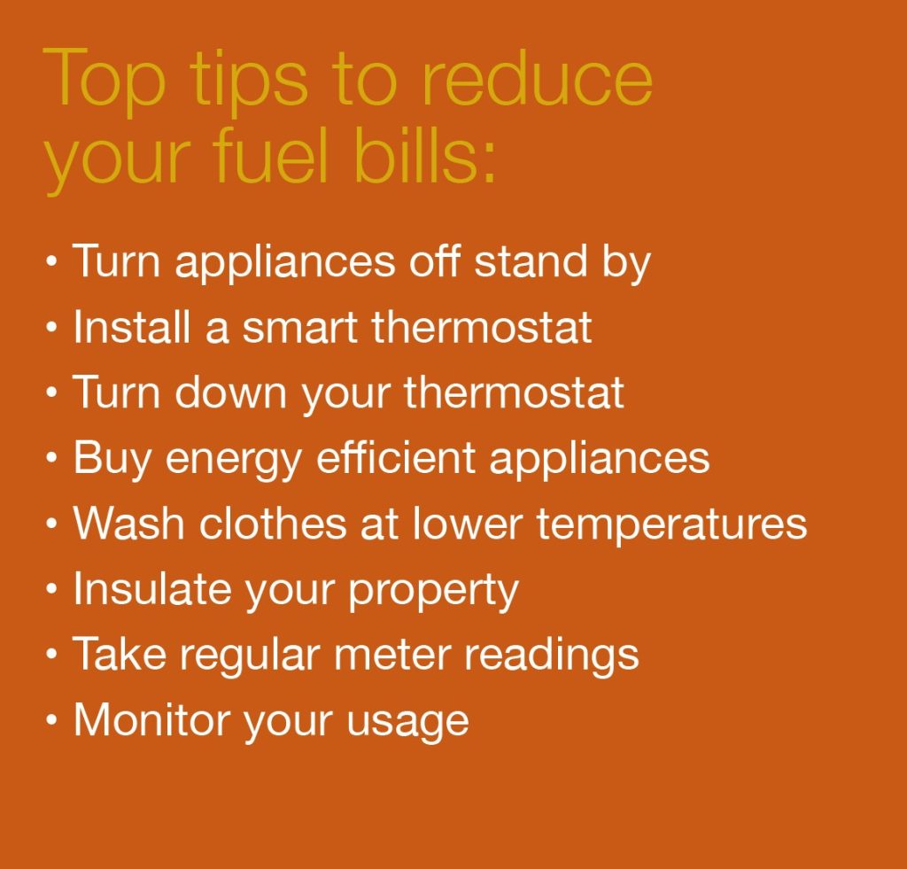 Top tips to reduce fuel bills