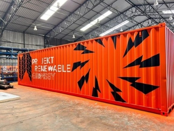 Projekt Renewable container