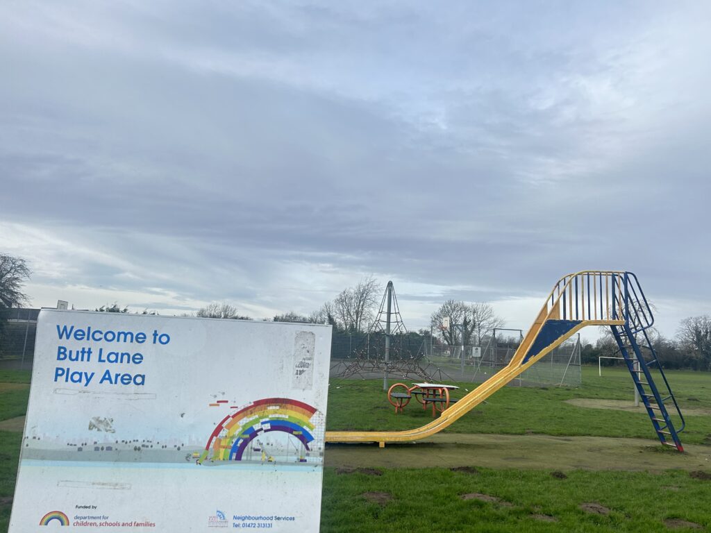 Butt lane open space