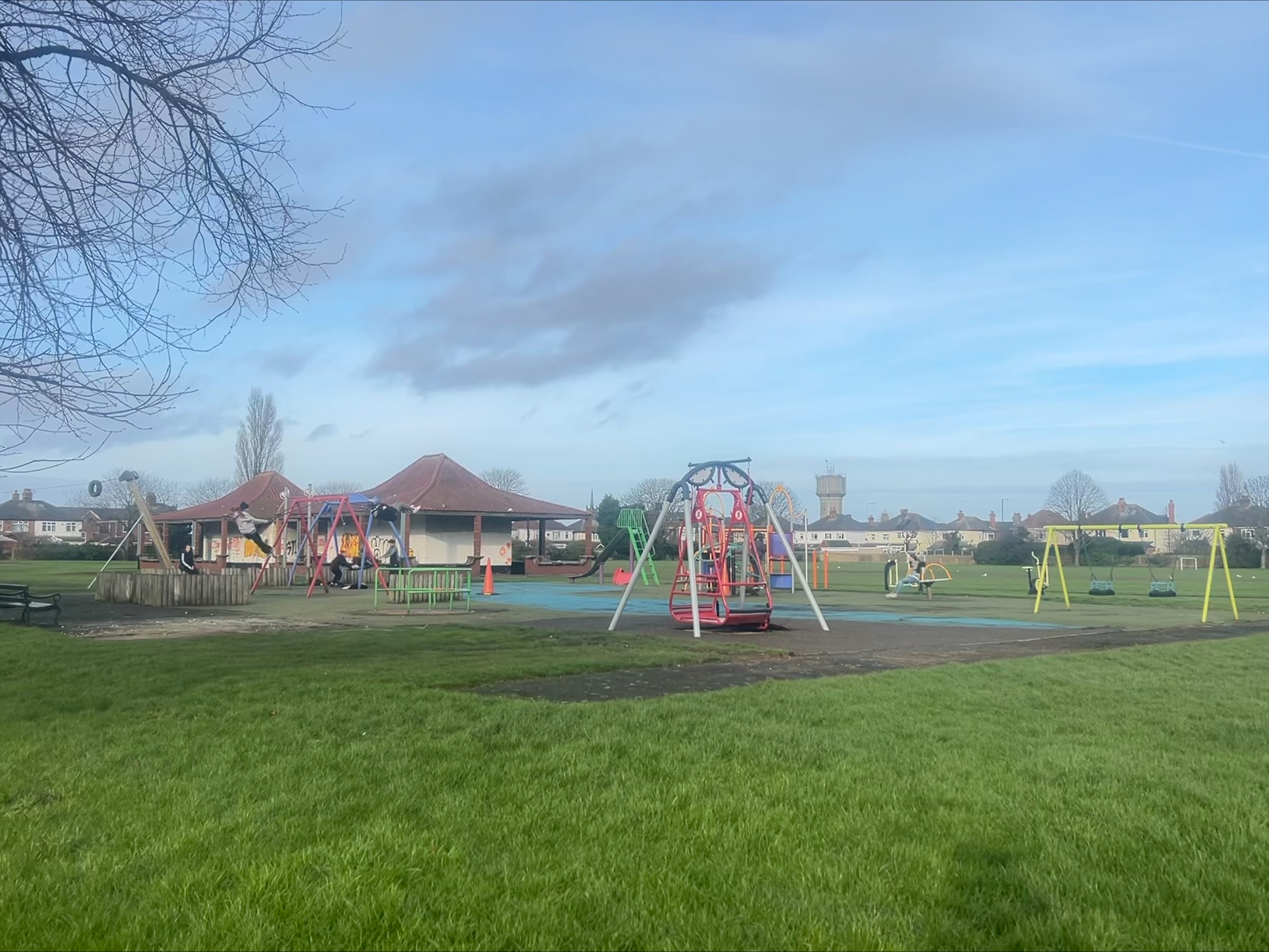Play area at Sussex Recreation Ground