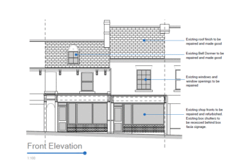 35 - 37 SVS front elevation plan