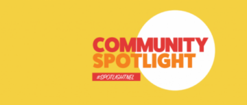 The Community Spotlight logo