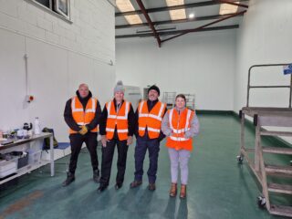 Port Health Officers and Environmental Health Officers in the Border Control Post facility on Grimsby Docks