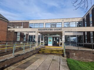 A picture outside Grimsby Magistrates Court