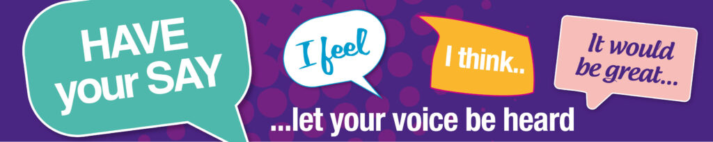 Have your say banner