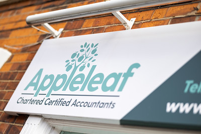Appleleaf accounting sign