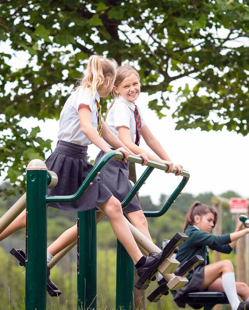 Children playing