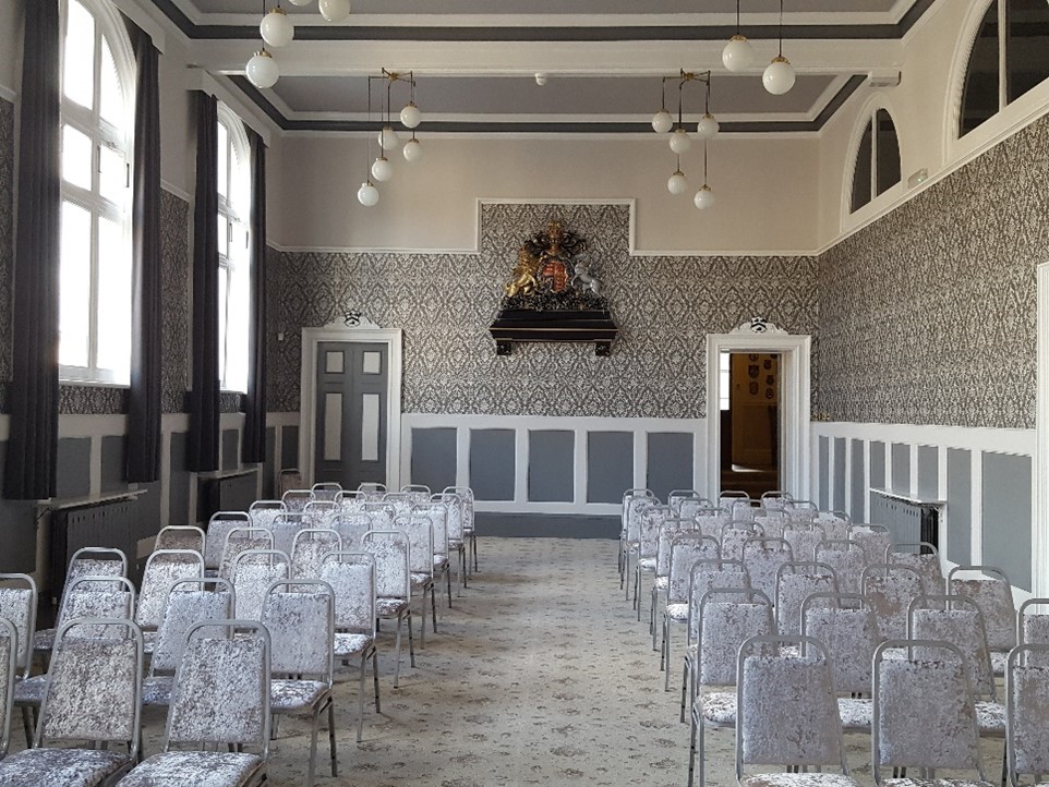 Chairs in Grimsby Town Hall, Bremerhaven Room