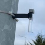 image of Diffusion tube on side of a lampost