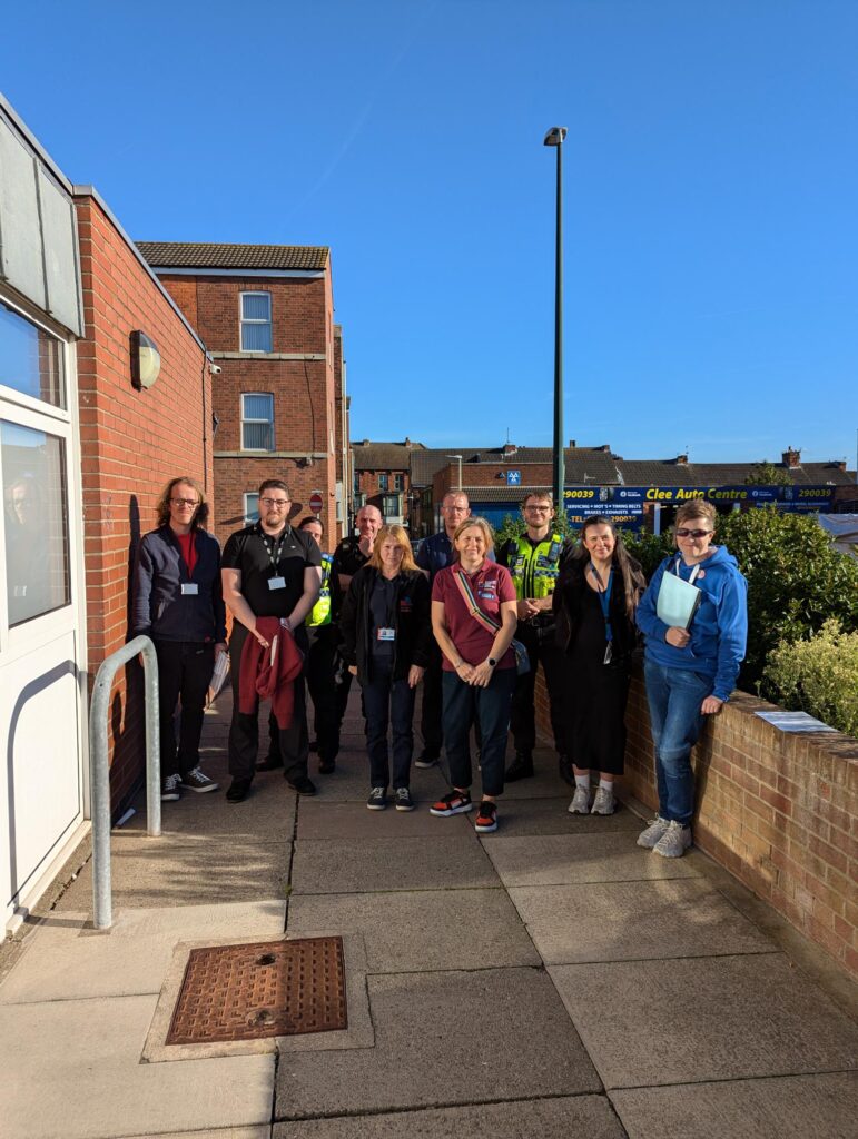 A photo of the licensing team