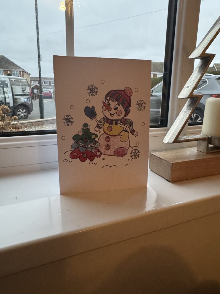 Childrens Christmas Card