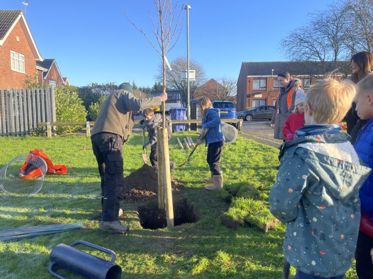 Another 22 trees planted with the help of local community