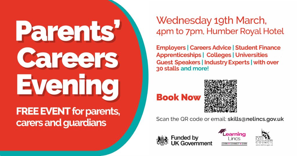 Parents' Careers Evening poster