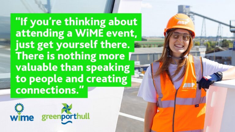 'If you're thinking about attending a WiME event, just get yourself there. There is nothing more valuable than speaking to people and creating connections'.
