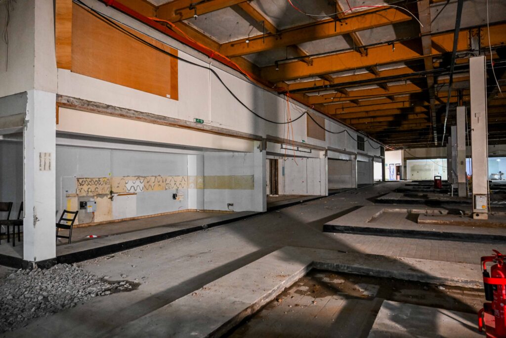 Former Grimsby Top Town Market ahead of demolition